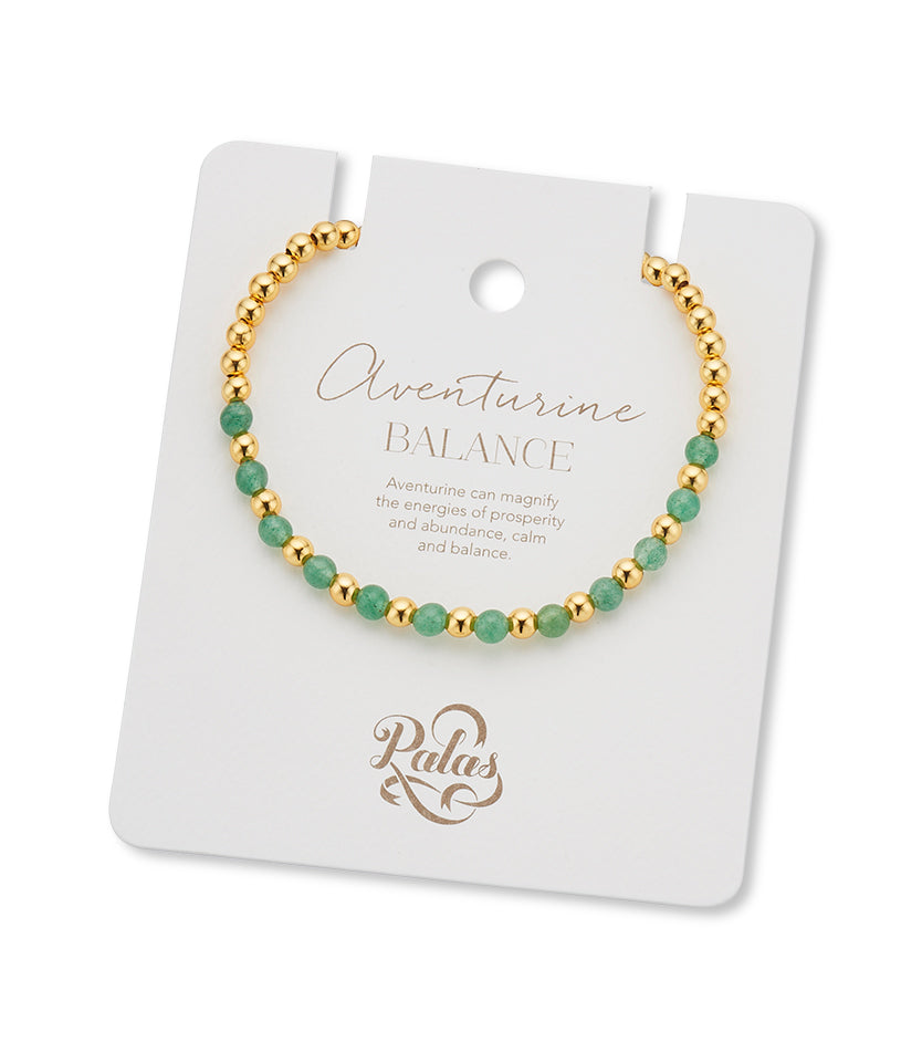 Aventurine lotus purity bracelet