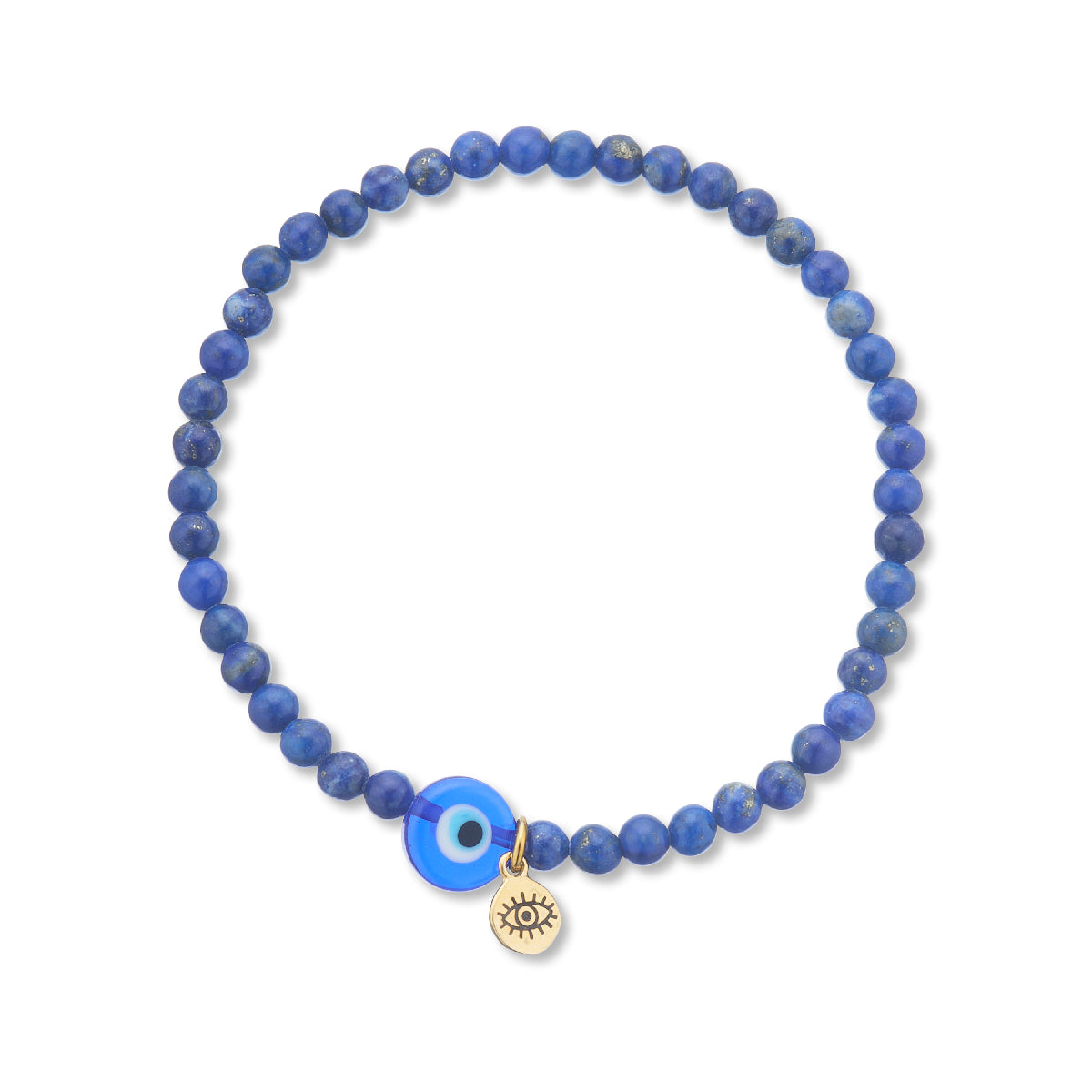 Mati evil eye lapis gemstone bracelet