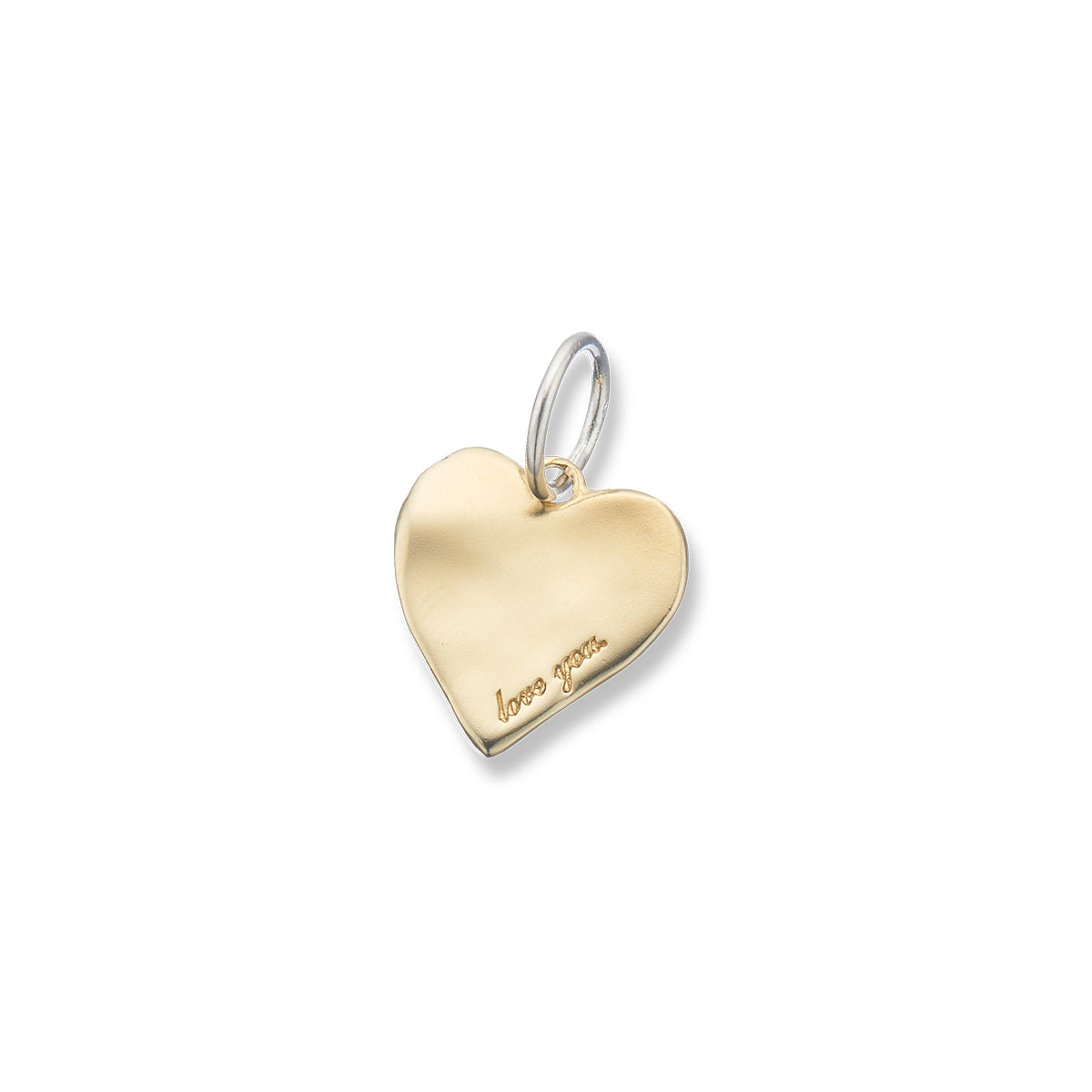 'Love You' heart charm