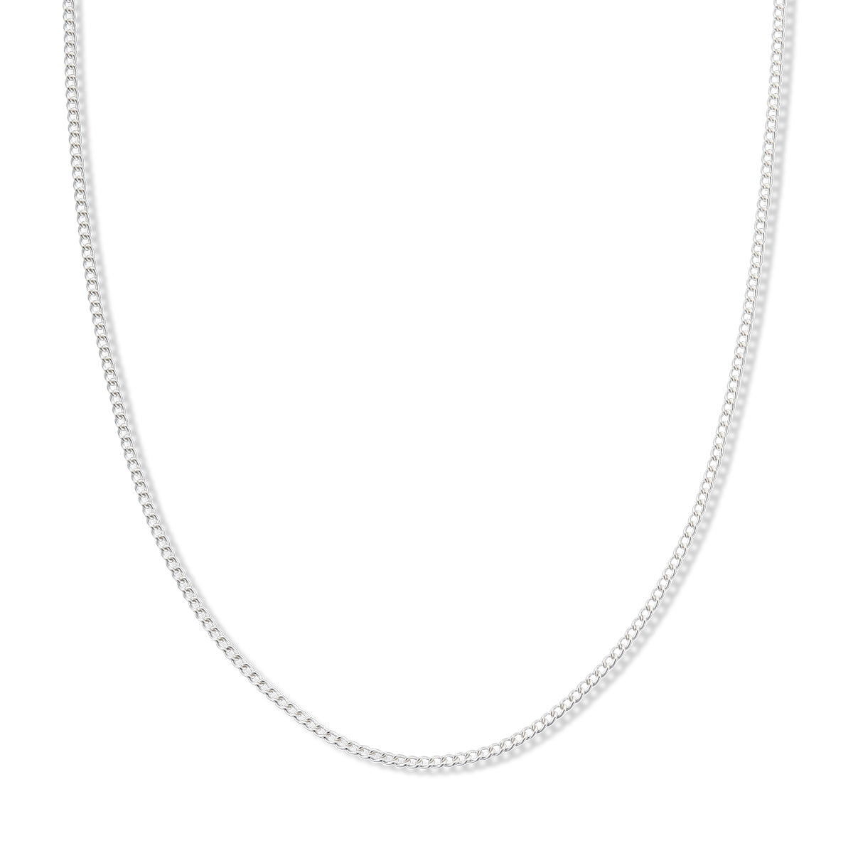 Sterling Silver adjustable chain (40cm) w/ 3cm