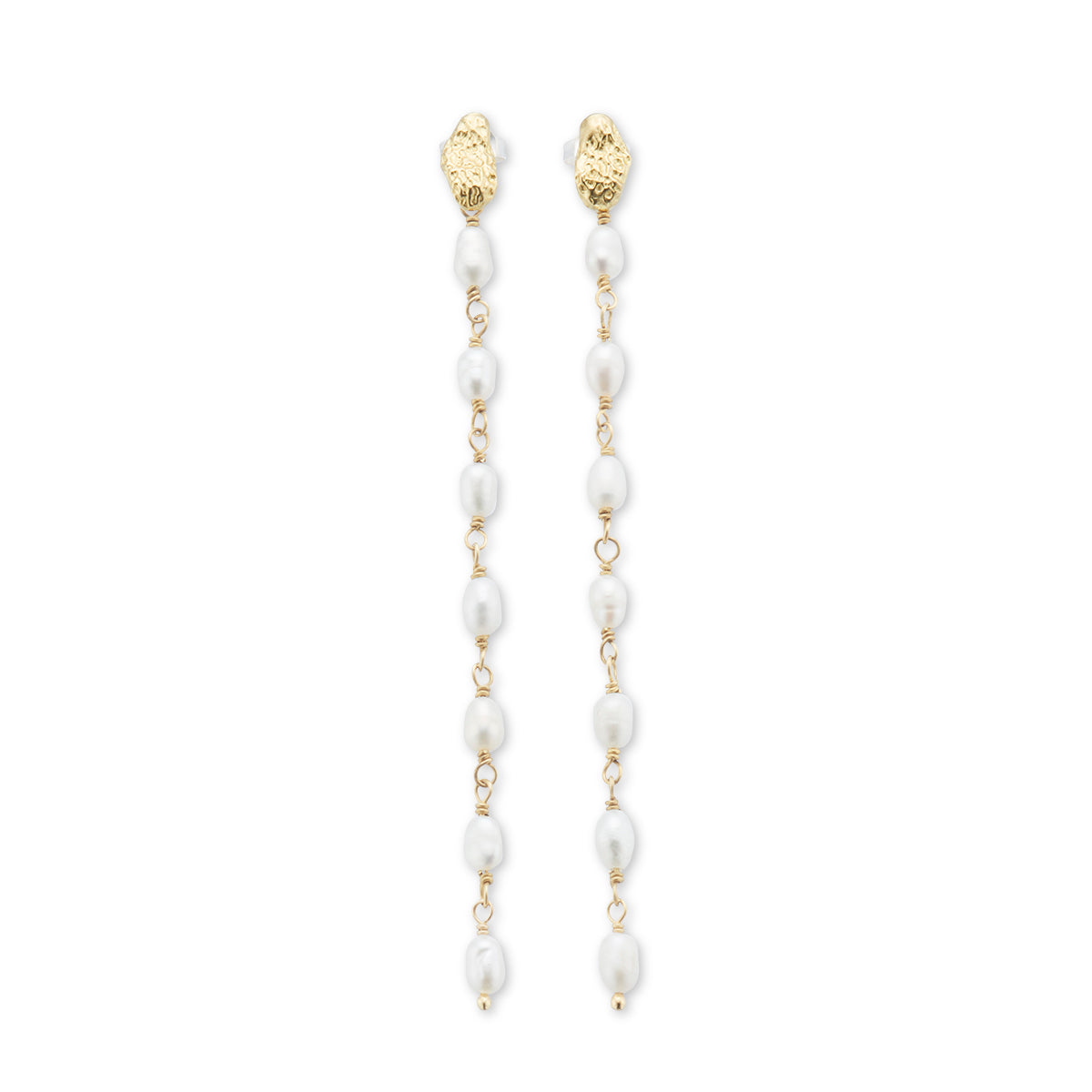 Tears of joy pearl earrings