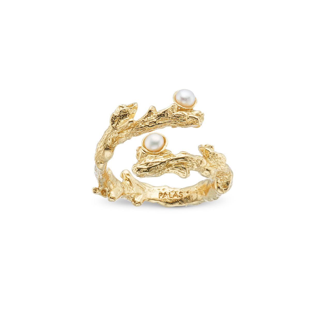 Coral protection pearl ring (adjustable)