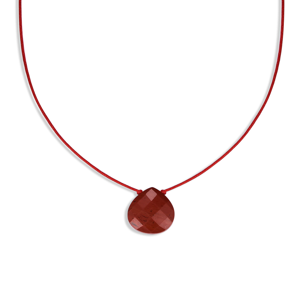 Red Jasper 'the grounded one' lumina necklace
