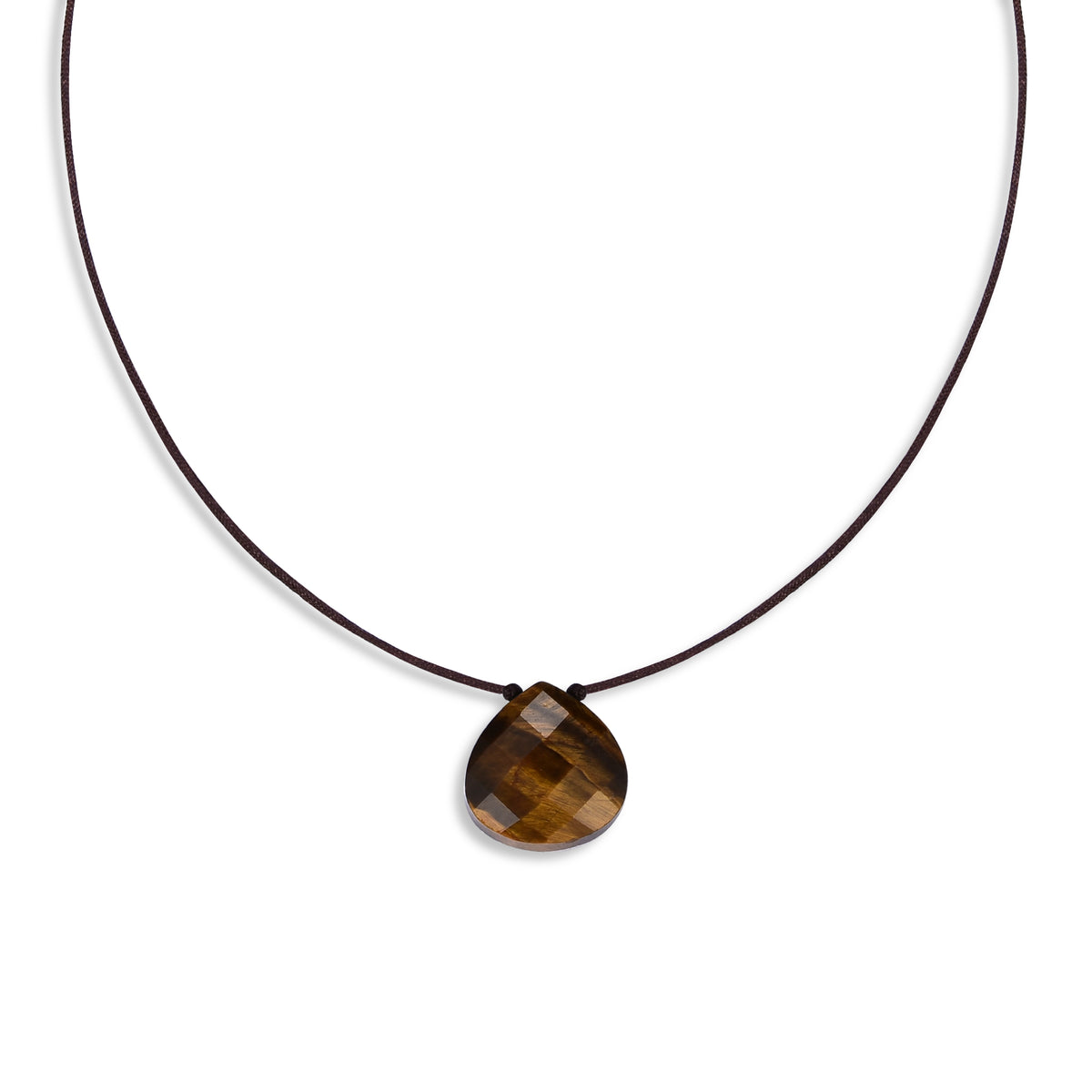 Tiger's Eye 'the protector' lumina necklace