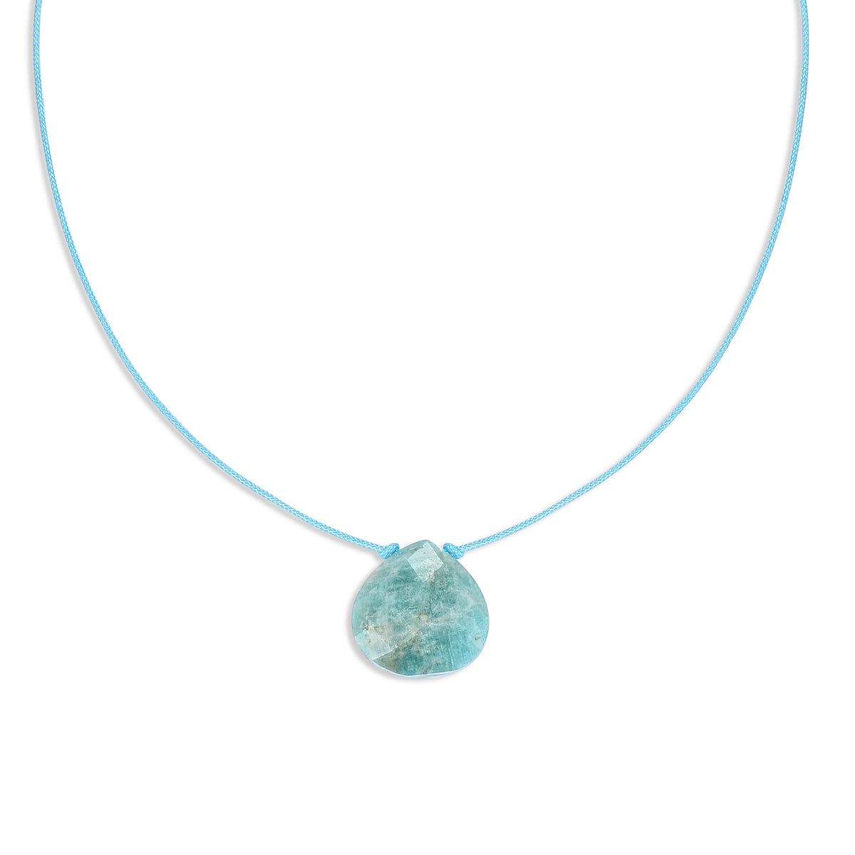 Amazonite 'the truth teller' lumina necklace
