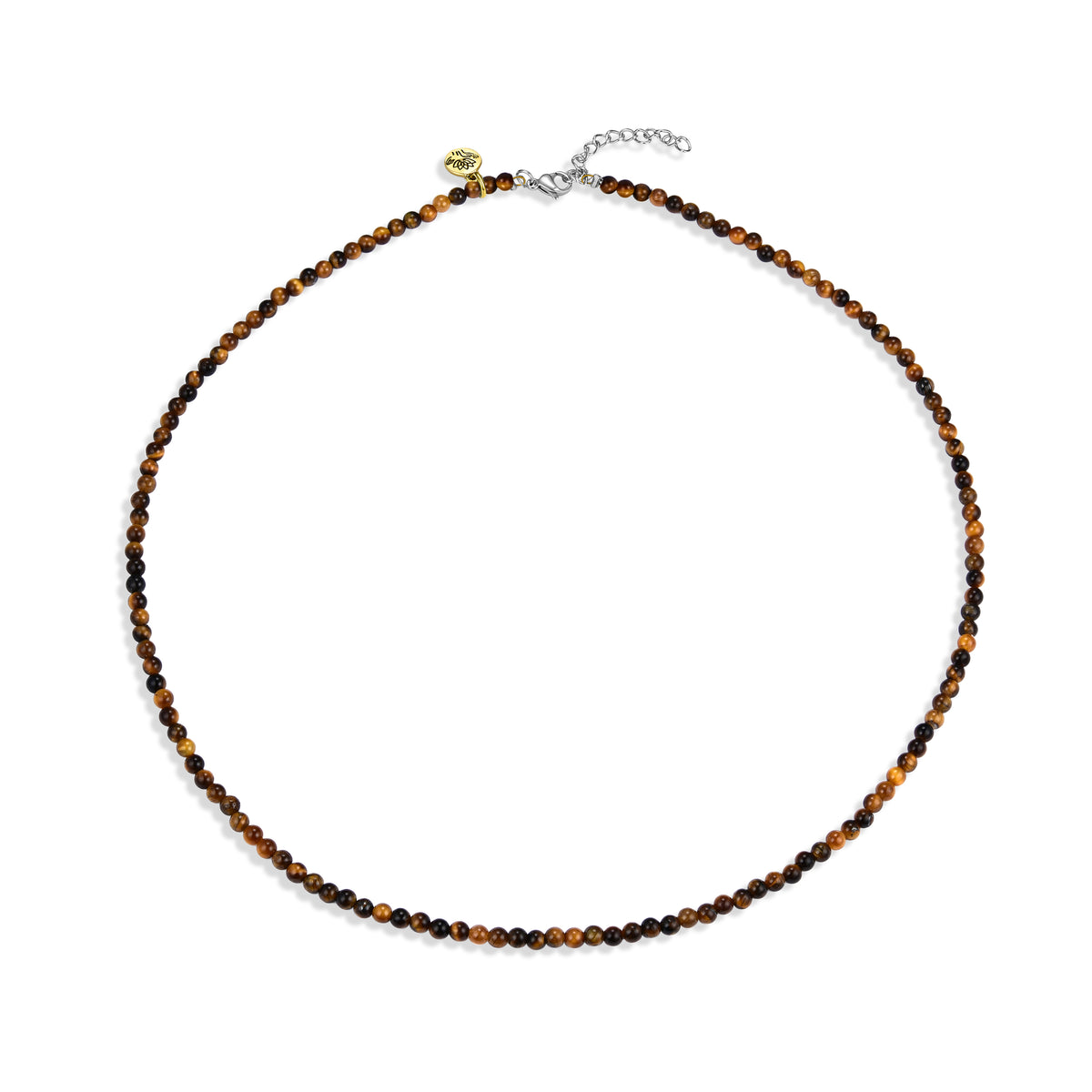 Tiger's Eye 'courage & protection' healing gem necklace