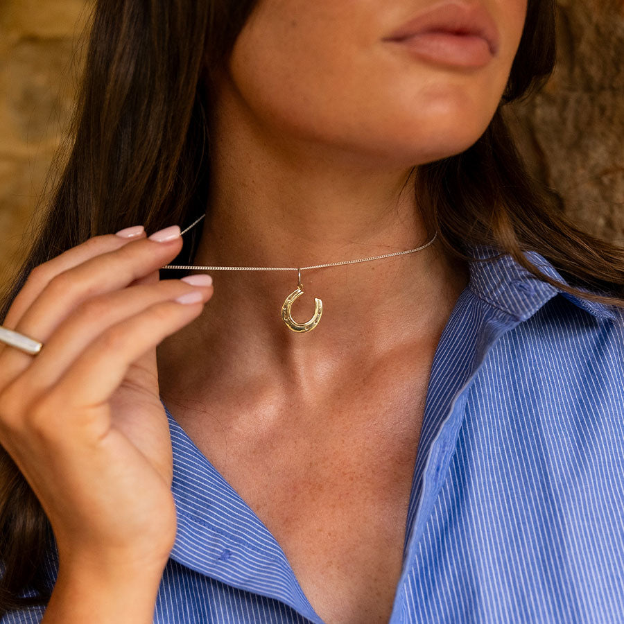 Horseshoe good luck charm