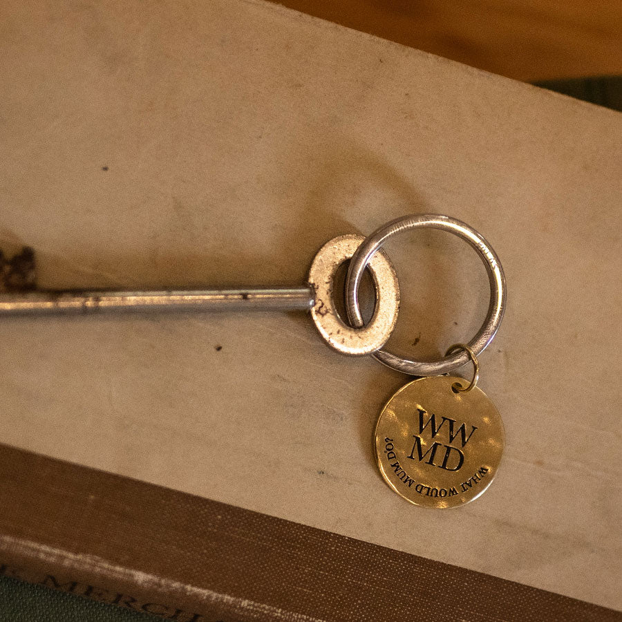 'WWMD: What would Mum do' charm keyring