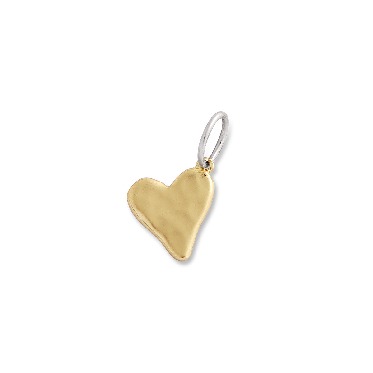 Made of love heart charm