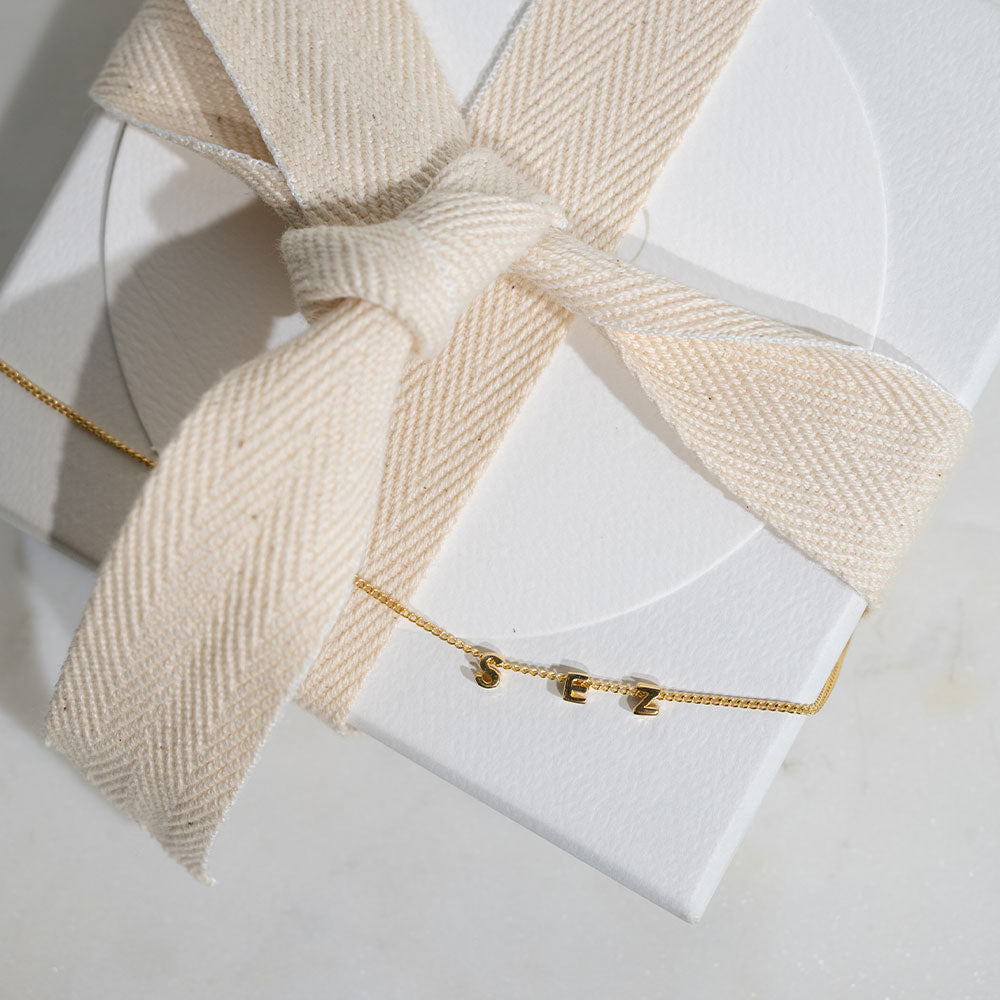 Pre-Order Custom Tiny Love Letter Necklace
