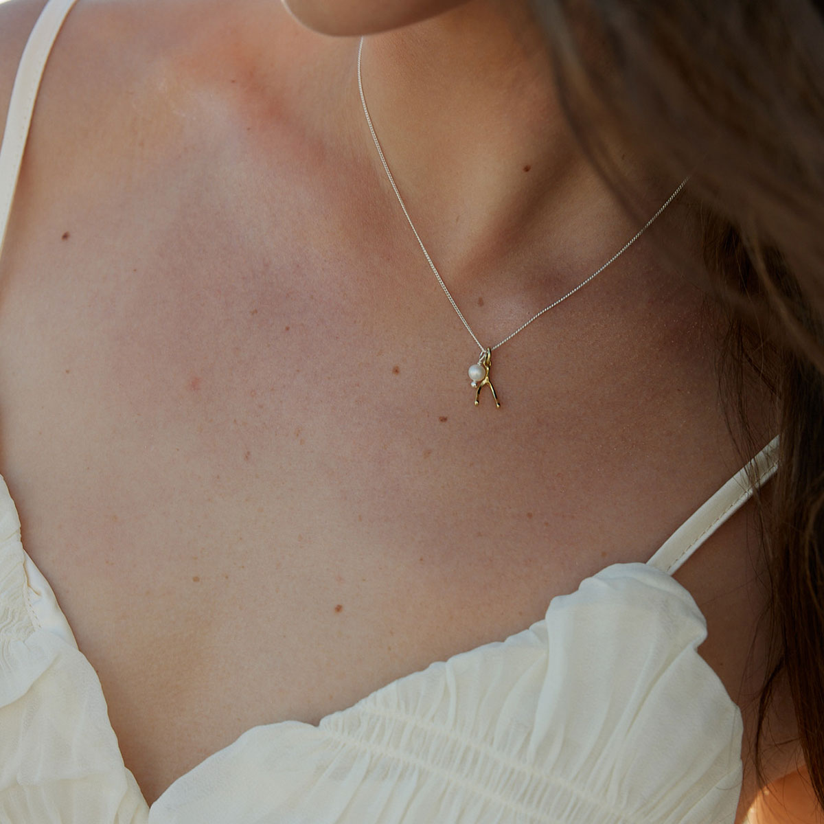 Make a Wish (Wishbone) Dreamweaver Necklace