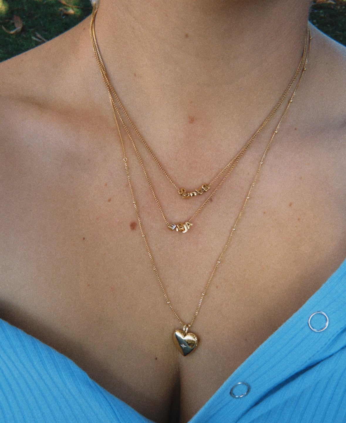 Pre-Order Custom Tiny Love Letter Necklace