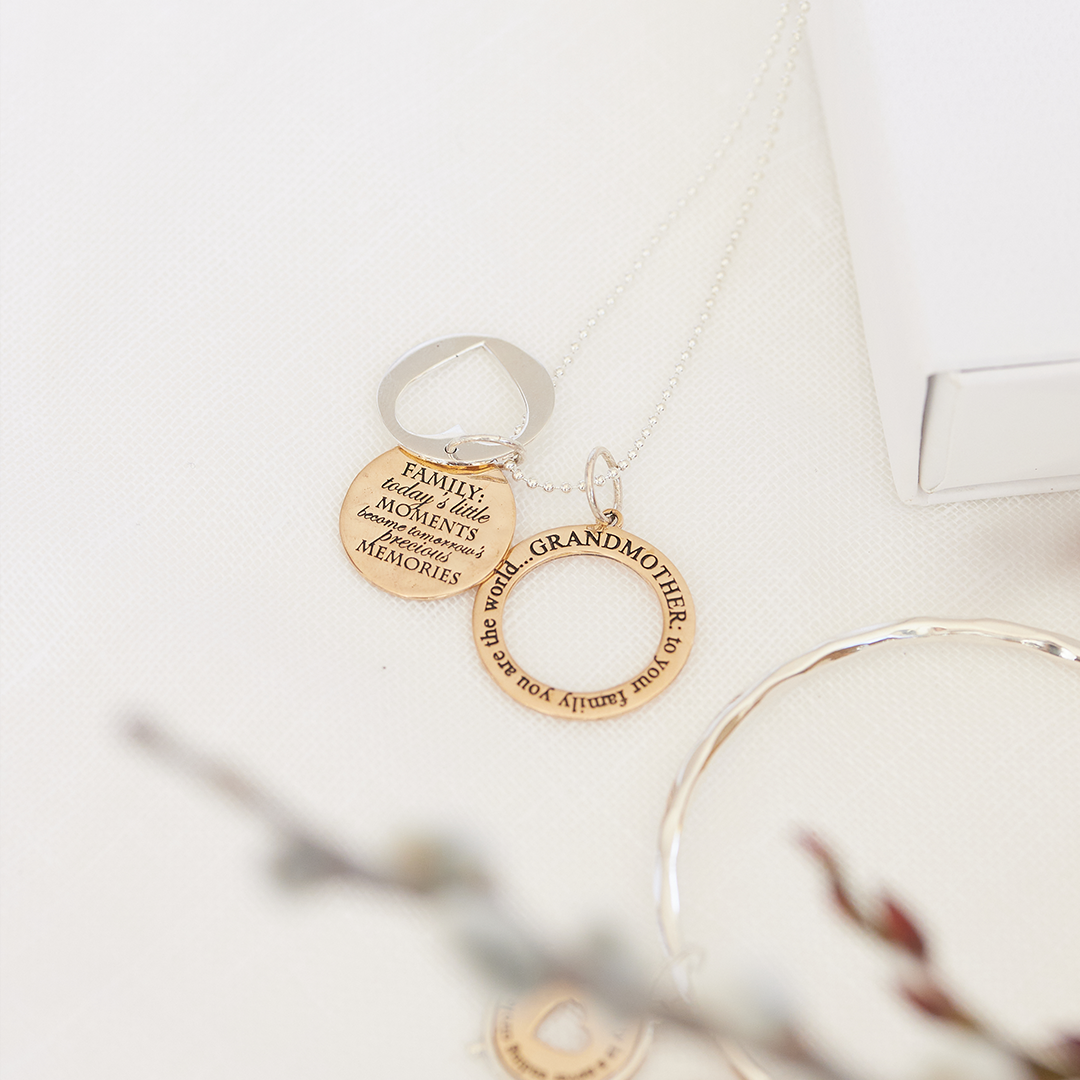 Family moments slider charm