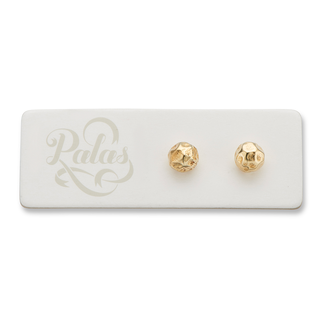 Ball stud earrings