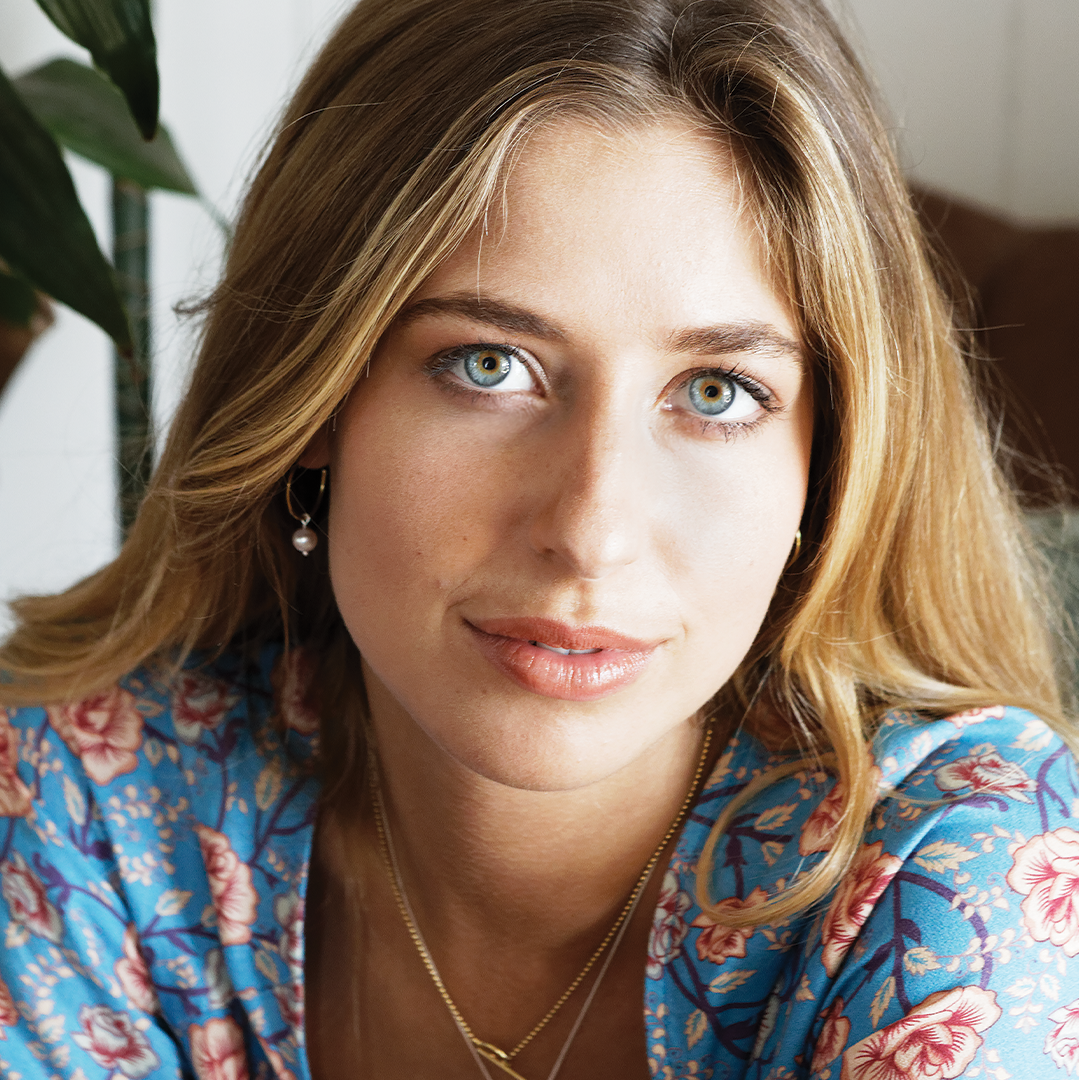 Small hoop pearl earrings