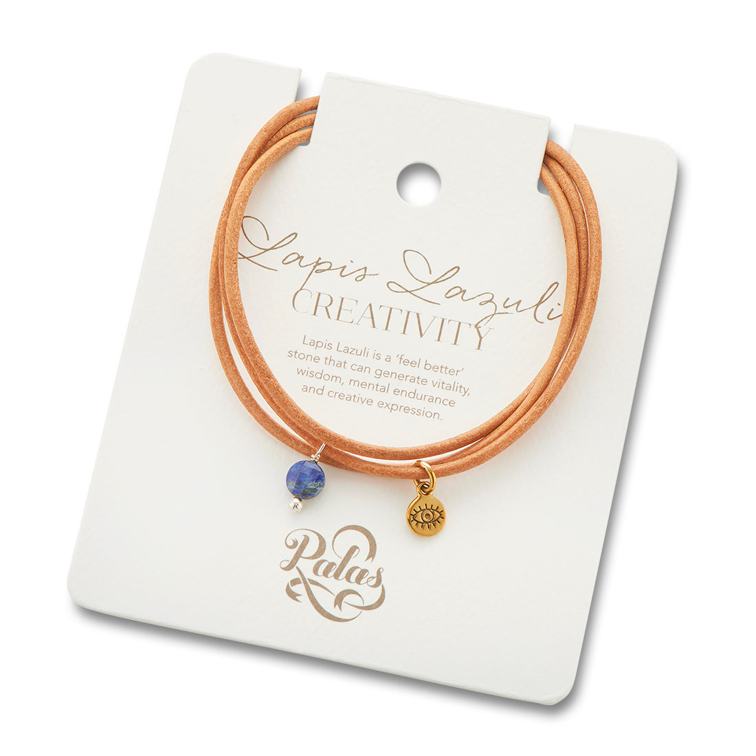 Lapis Lazuli 'creativity' protection gem wrap