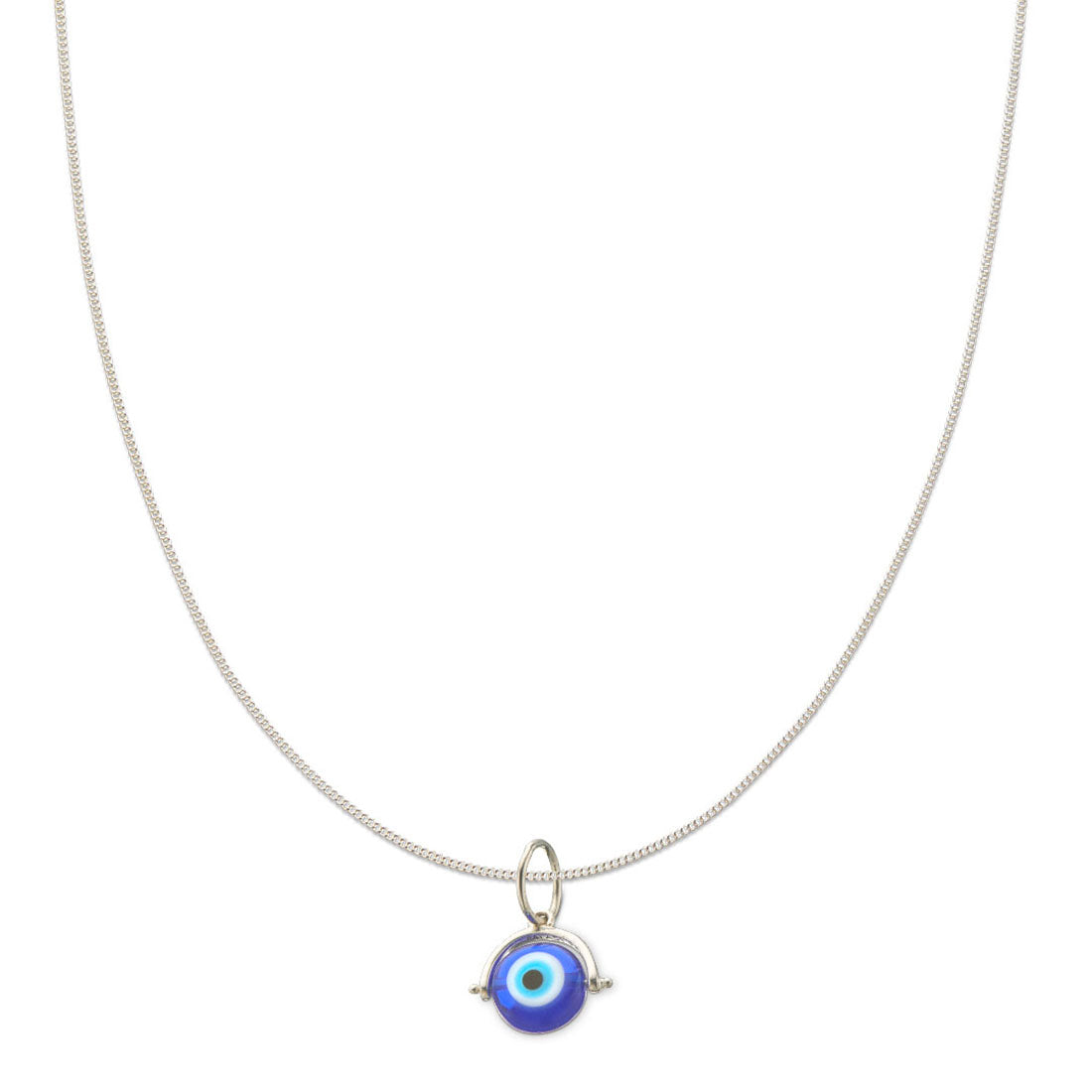 Evil eye protection spinner charm