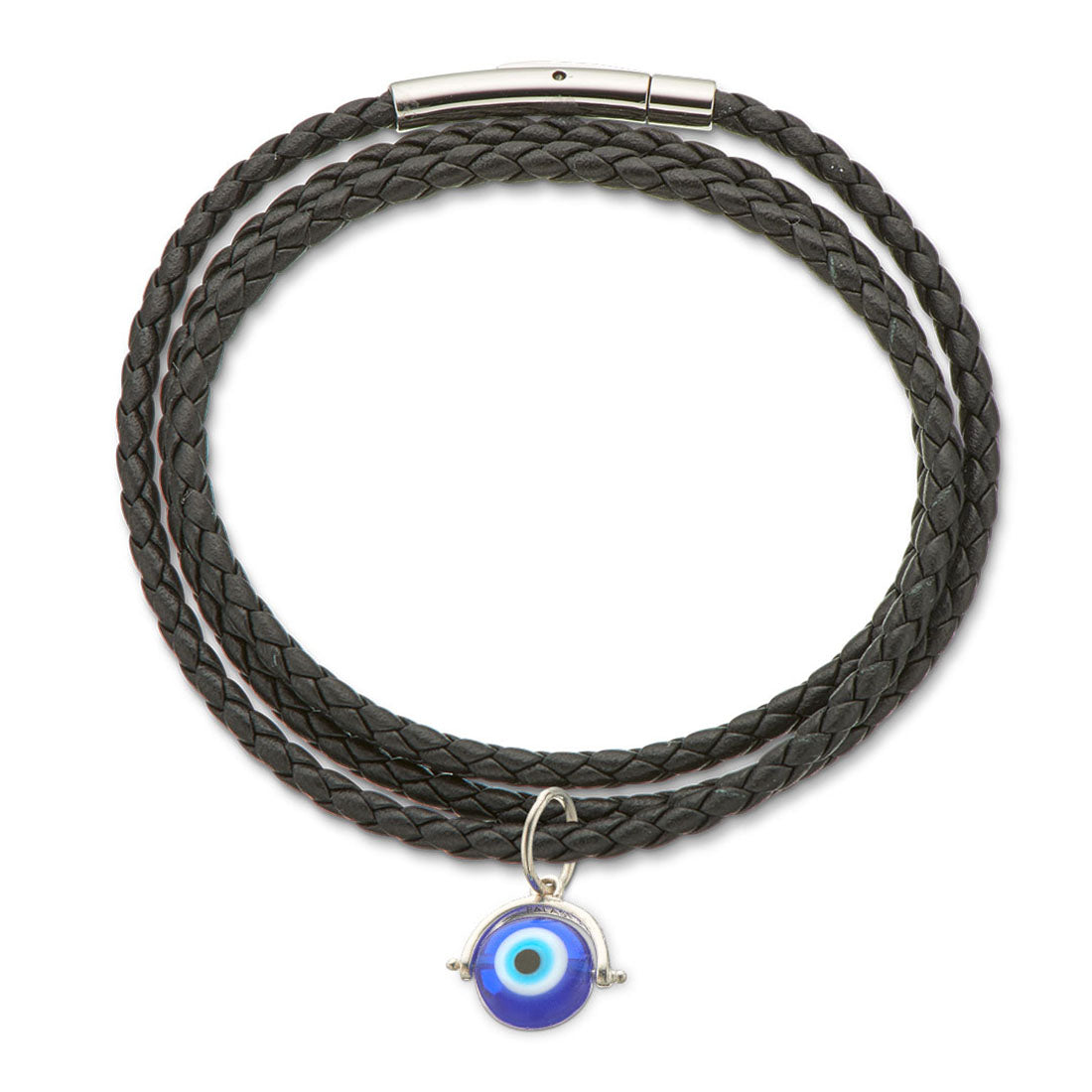 Evil eye protection spinner charm