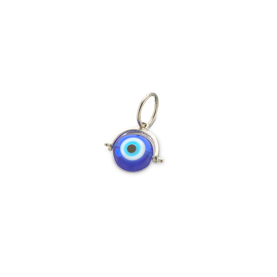 Evil eye protection spinner charm