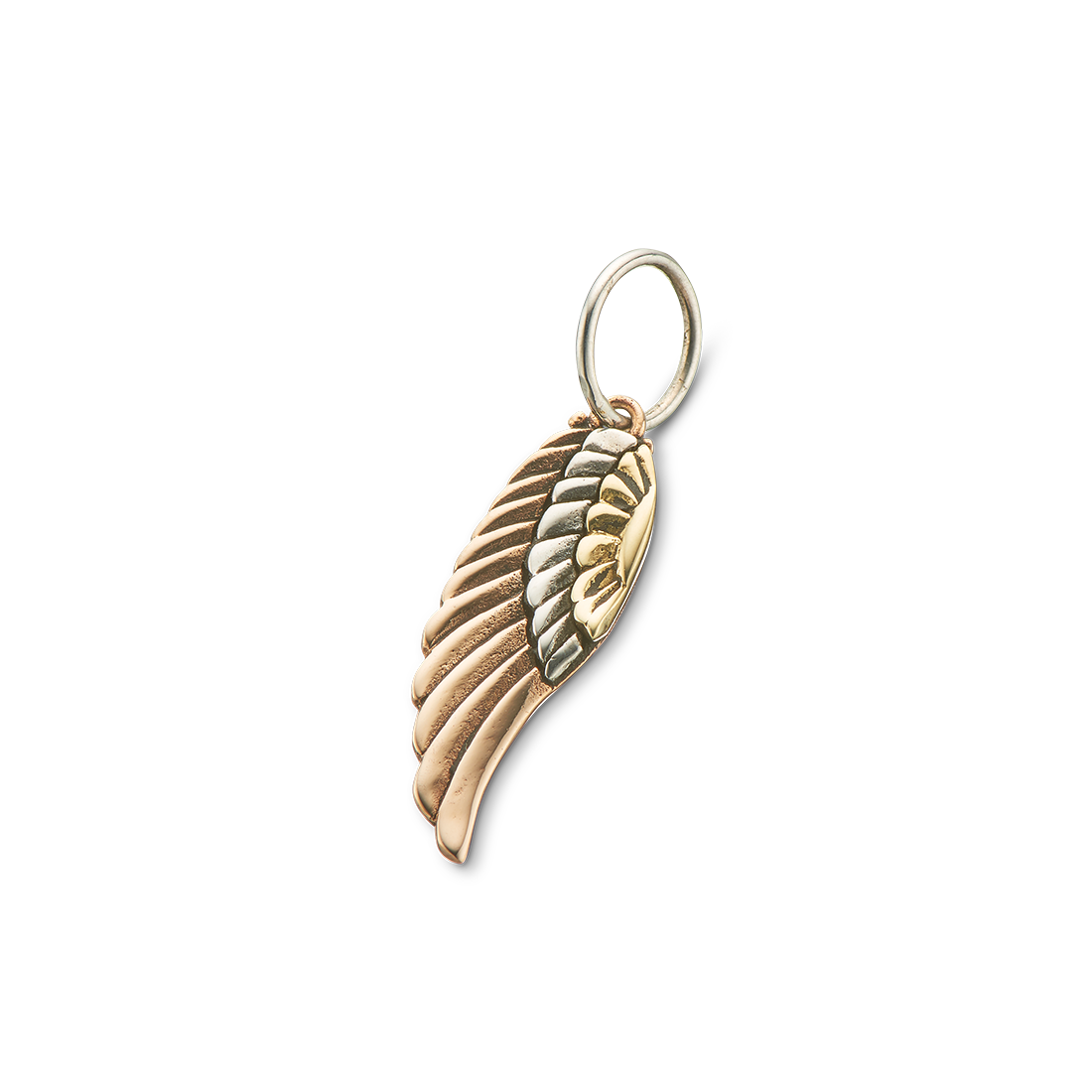 Angel wing charm