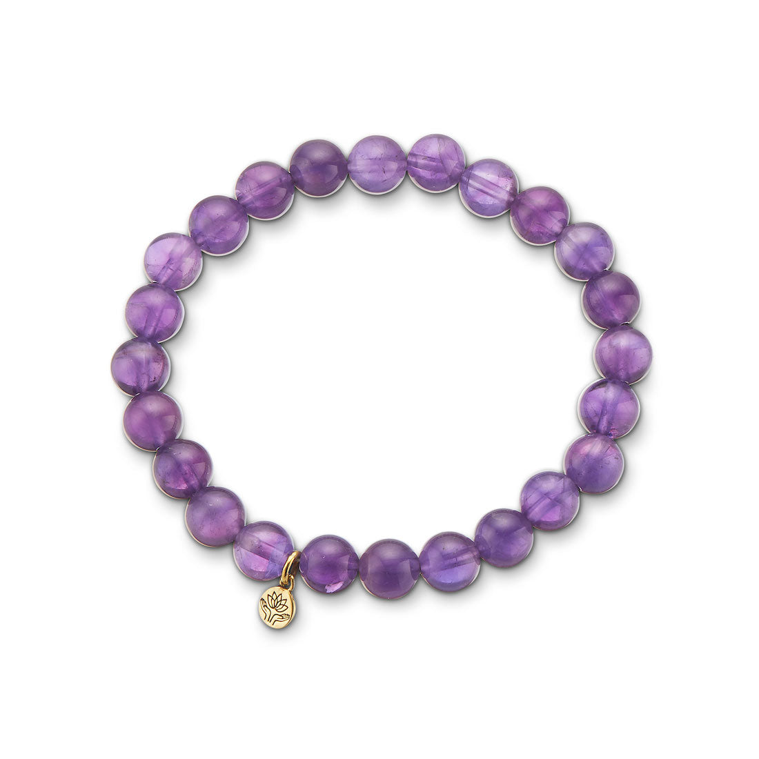 Amethyst energy gem bracelet