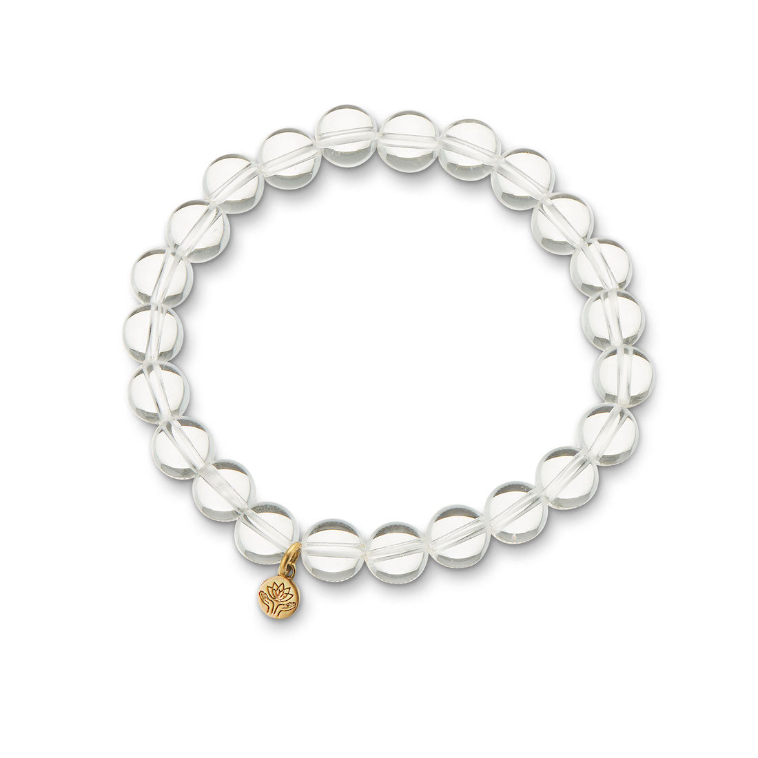 Crystal Quartz energy gem bracelet