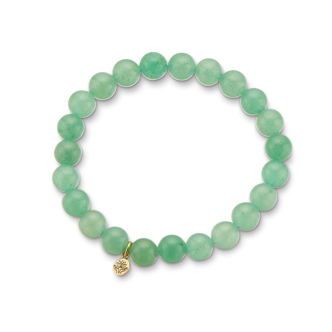Aventurine 'balance' energy gem bracelet