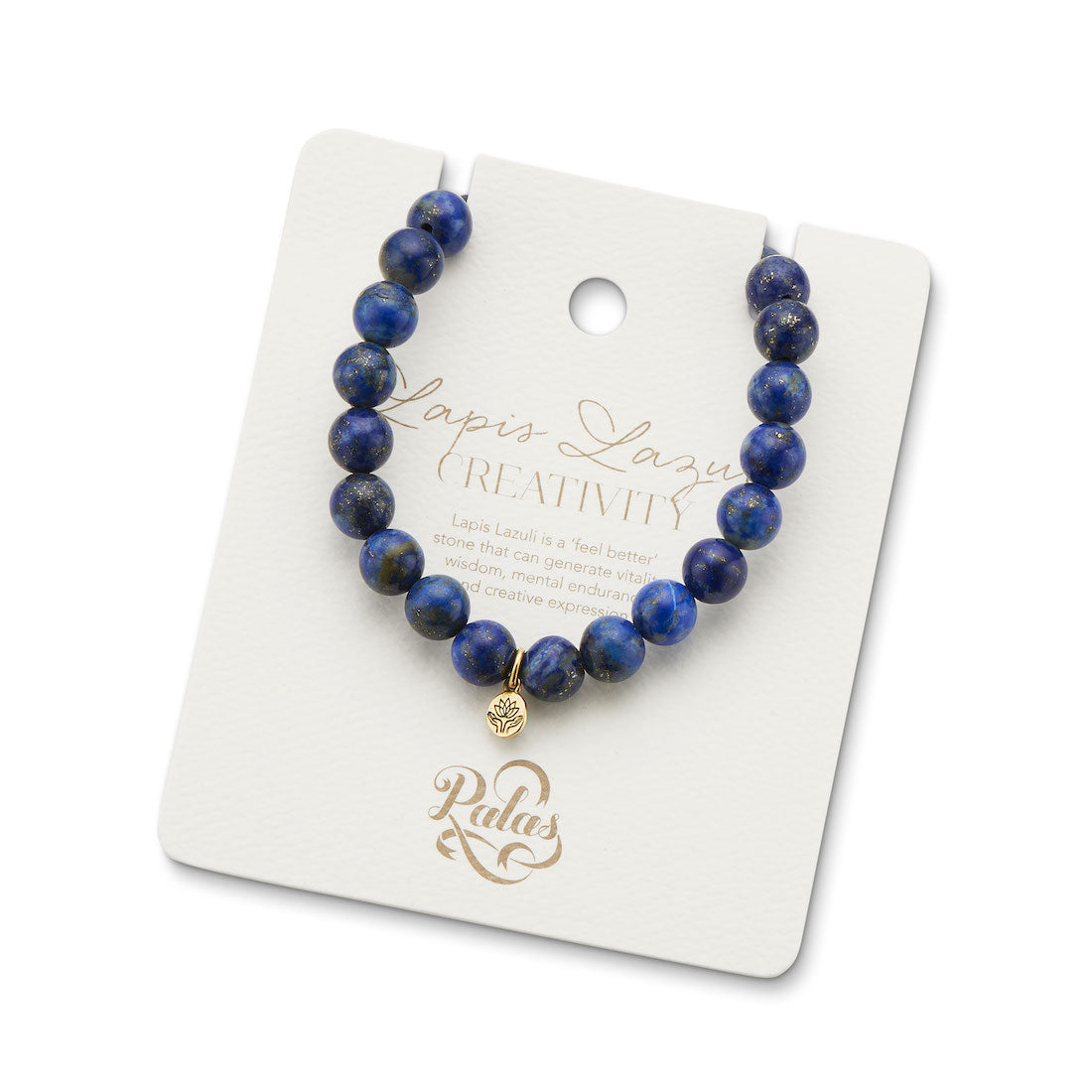 Lapis Lazuli 'creativity' energy gem bracelet