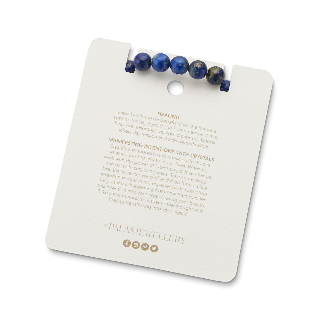 Lapis Lazuli energy gem bracelet