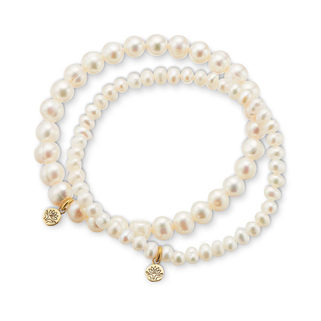 Pearl energy gem bracelet