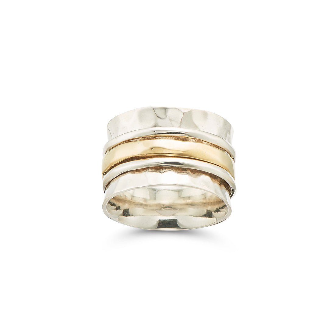 Manifest meditation spinning ring