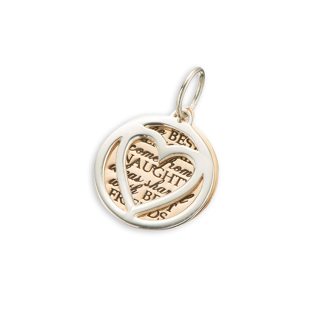 Best memories naughty ideas heart slider charm