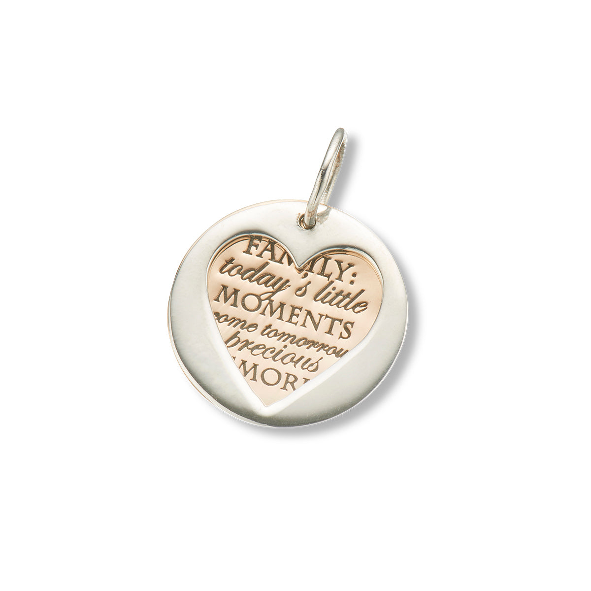 Family moments slider charm
