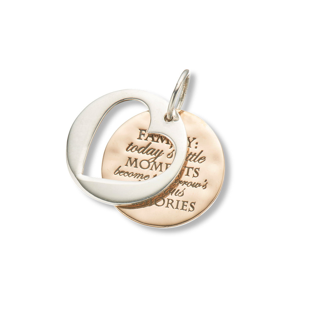 Family moments slider charm