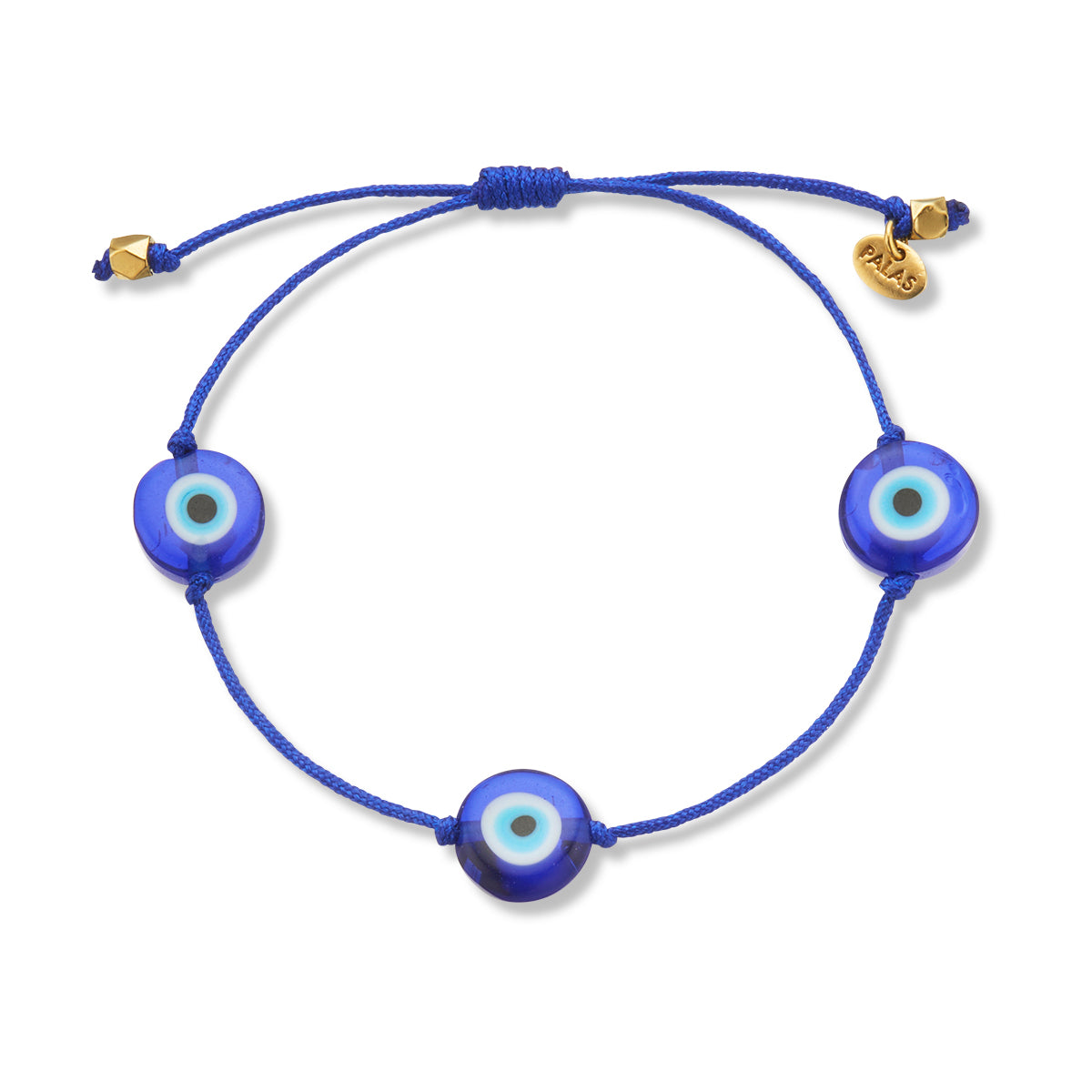 Evil eye (x3) protection bracelet (adjustable)