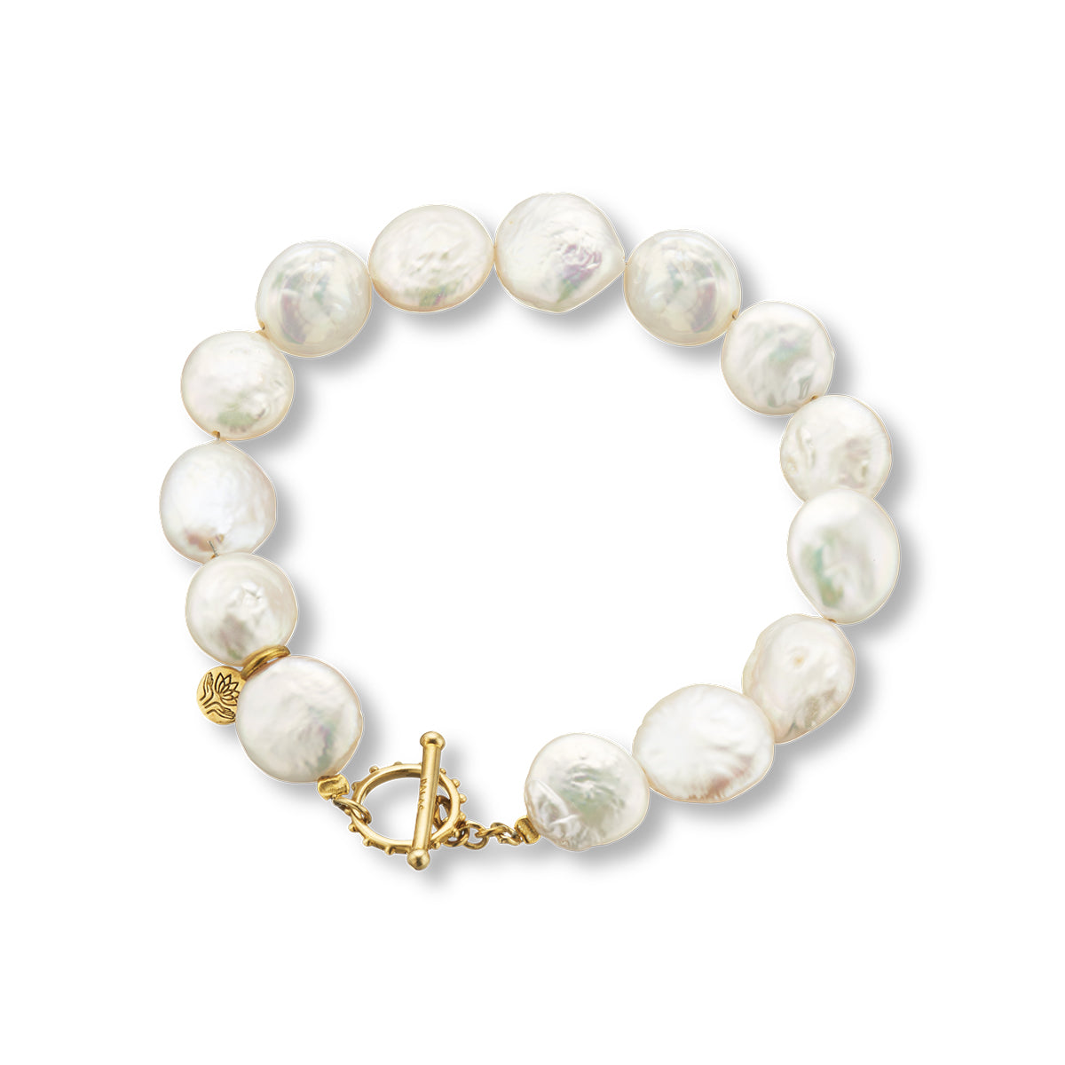 Pearl fob bracelet