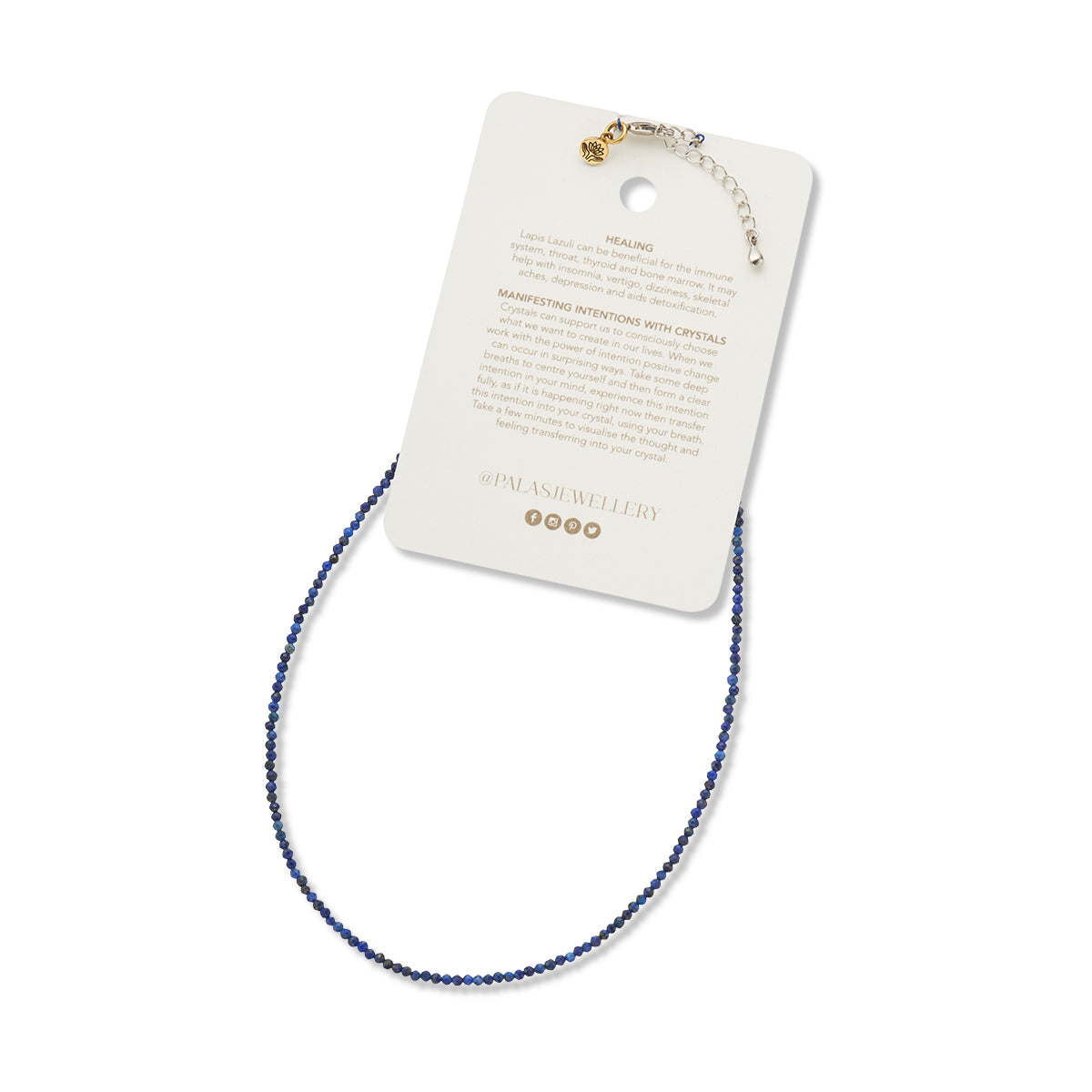 Lapis Lazuli empower gem necklace