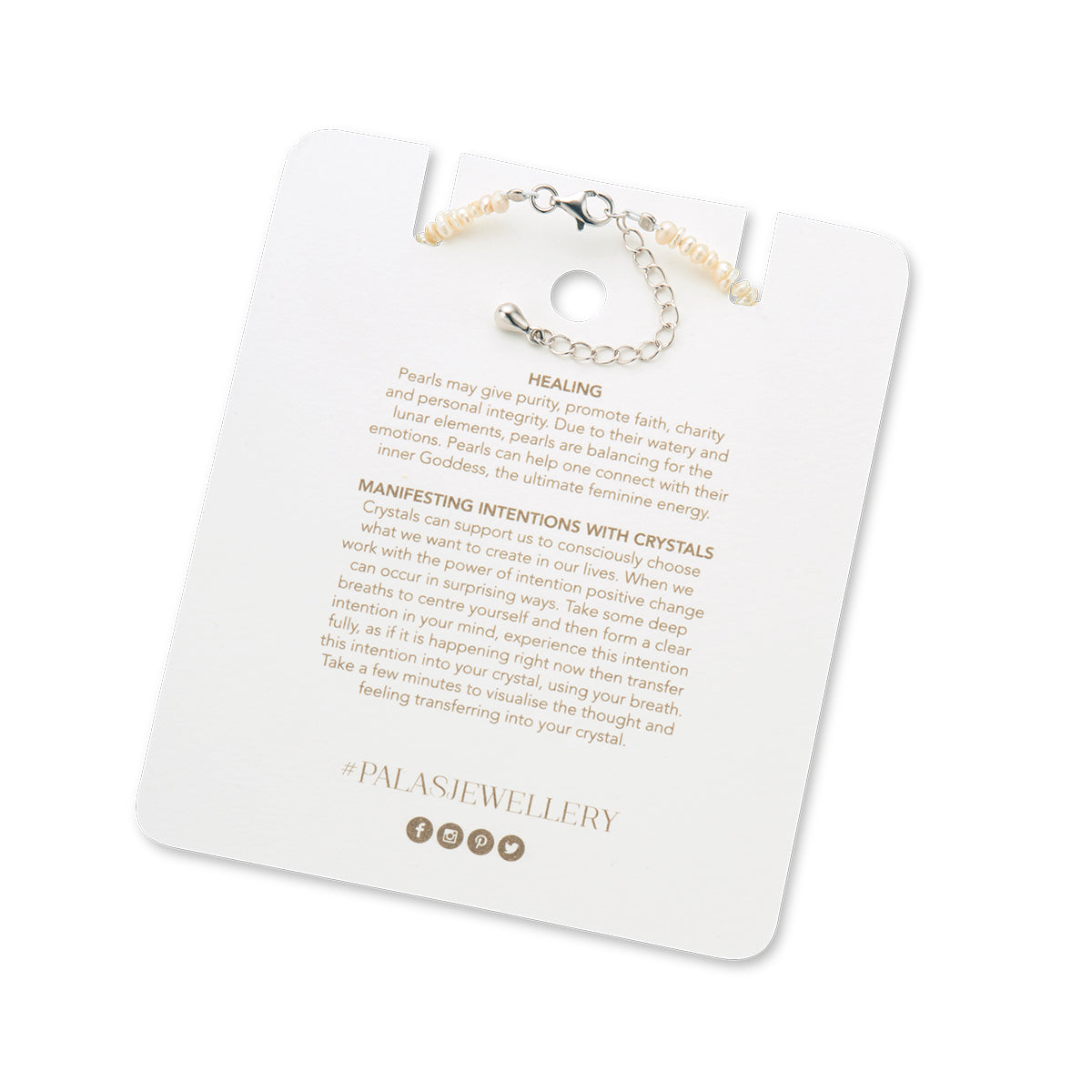 Pearl Celestial gem bracelet