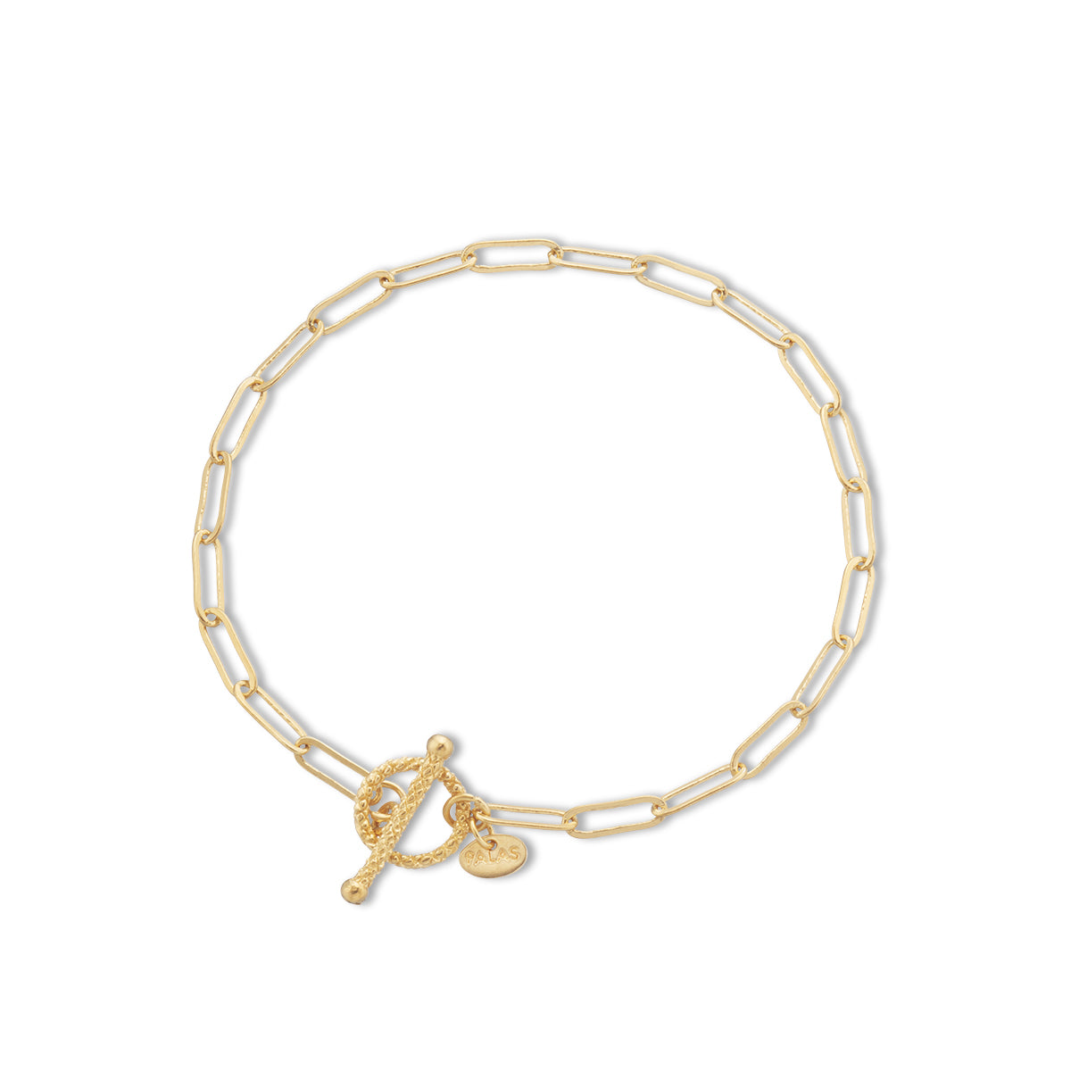 Sunkissed fob bracelet 18k gold plated