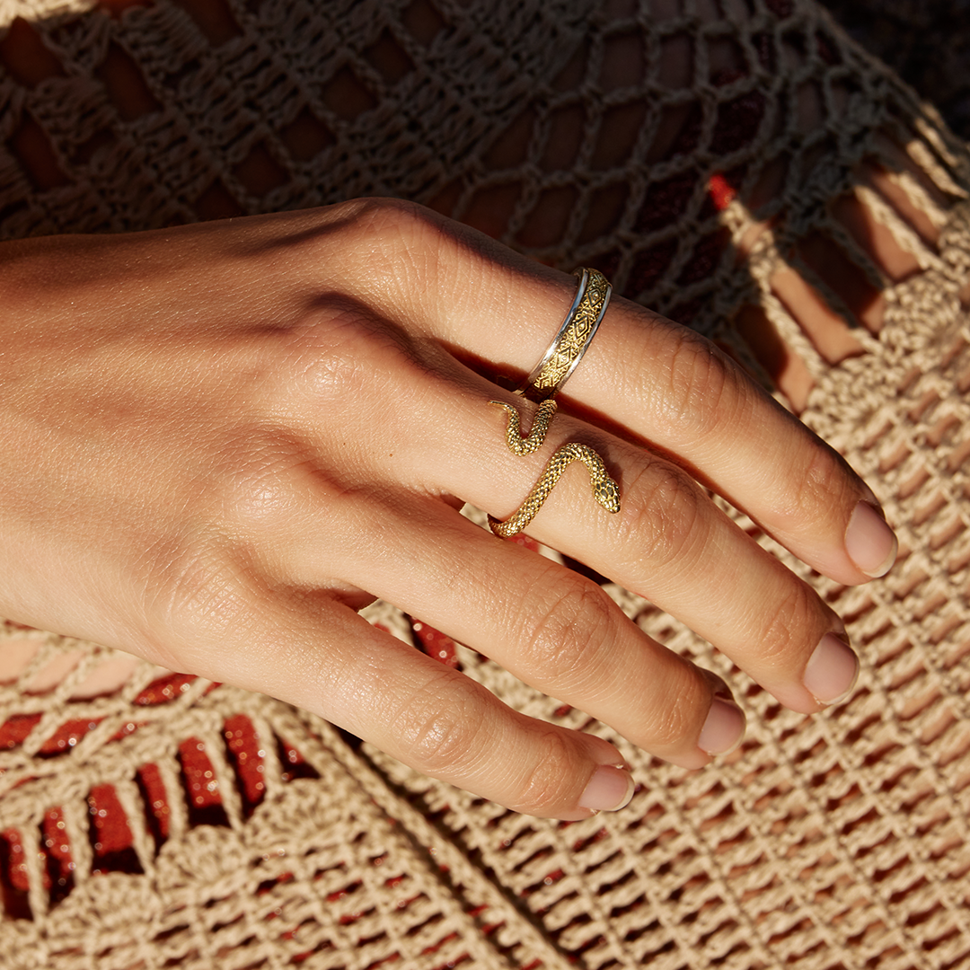 Symi snake ring