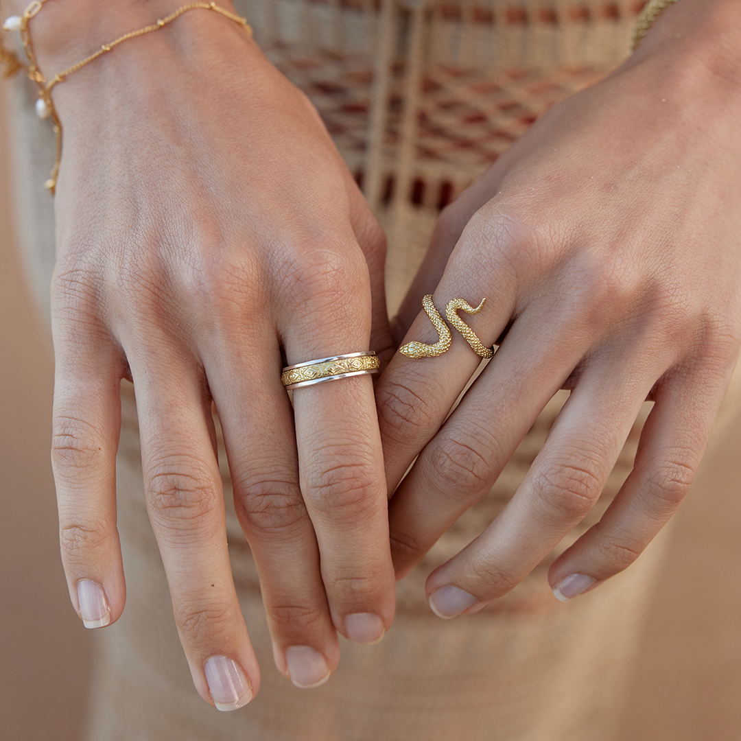 Symi snake ring