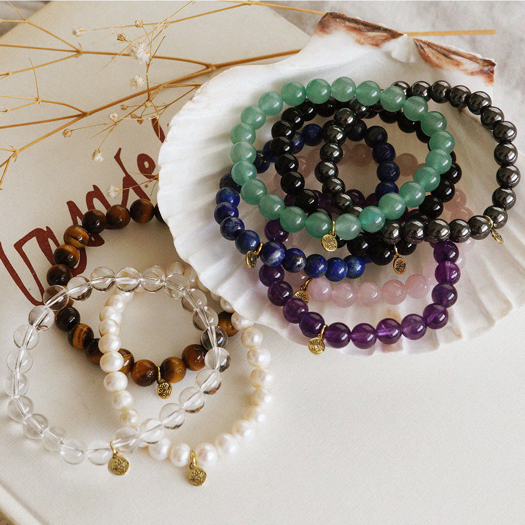 Onyx energy gem bracelet