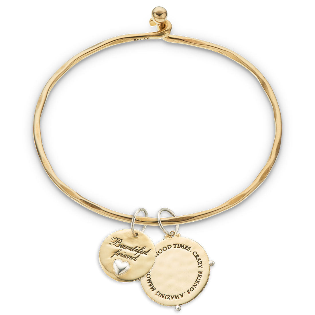 Crazy friends amazing memories charm
