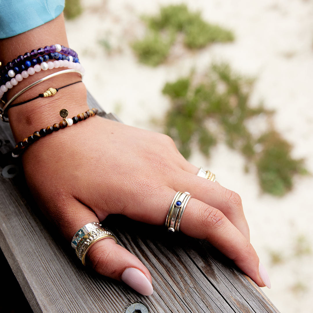 Conch shell blessing bracelet