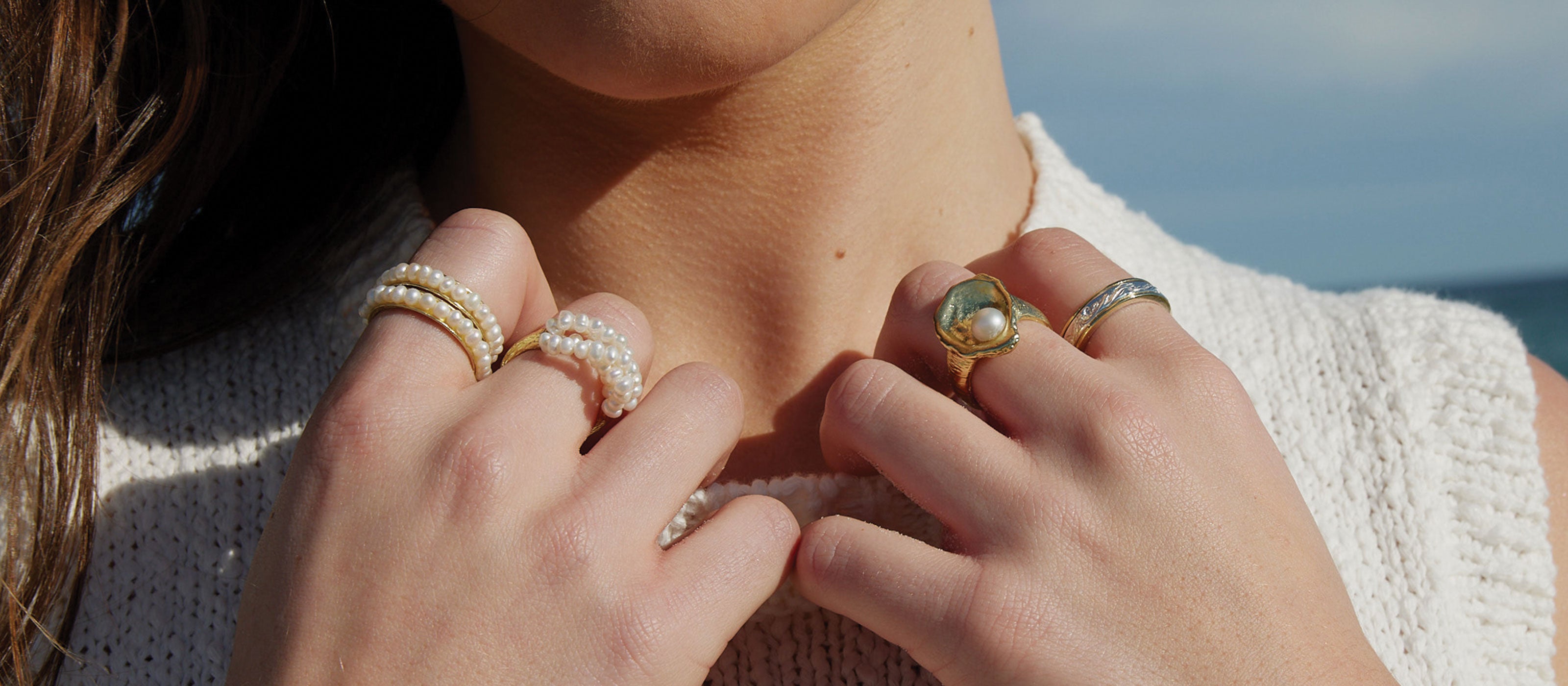 Pearl Rings