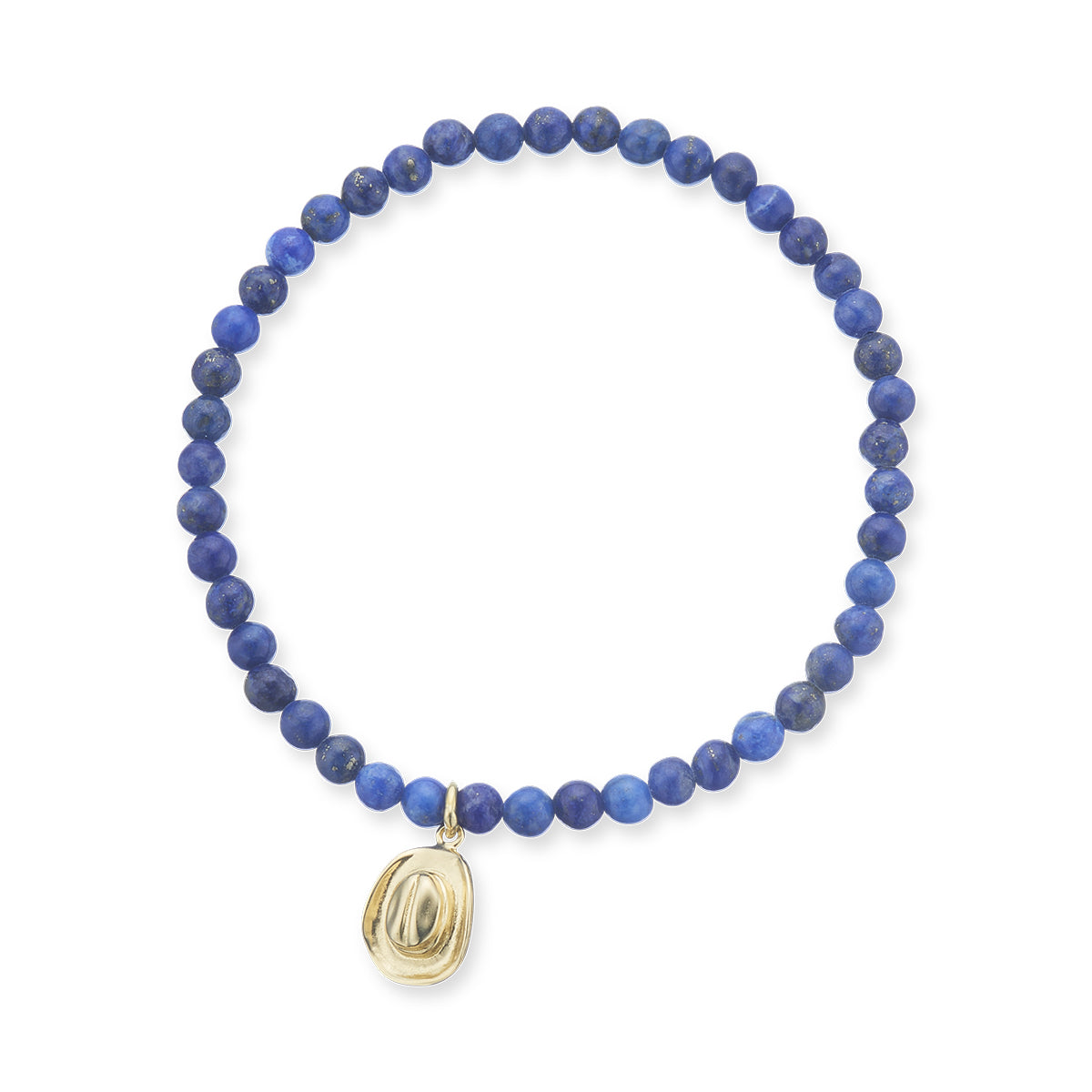 Akubra hat charm lapis lazuli bracelet