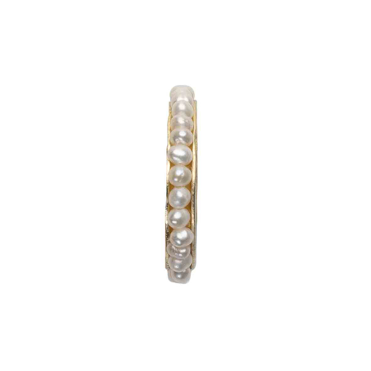 Eternity pearl ring