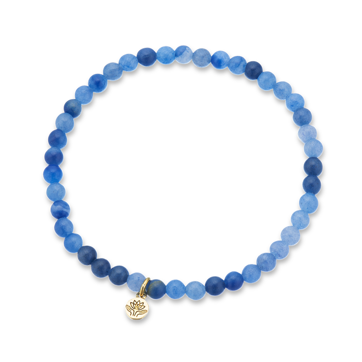 Blue aventurine healing gem bracelet