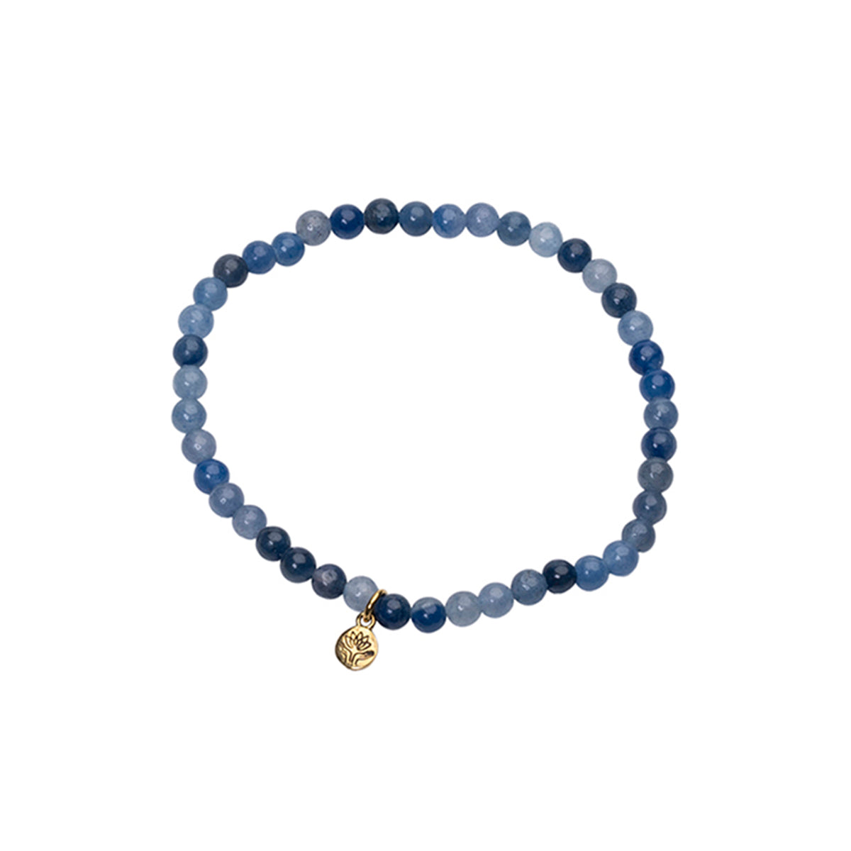 Blue aventurine healing gem bracelet