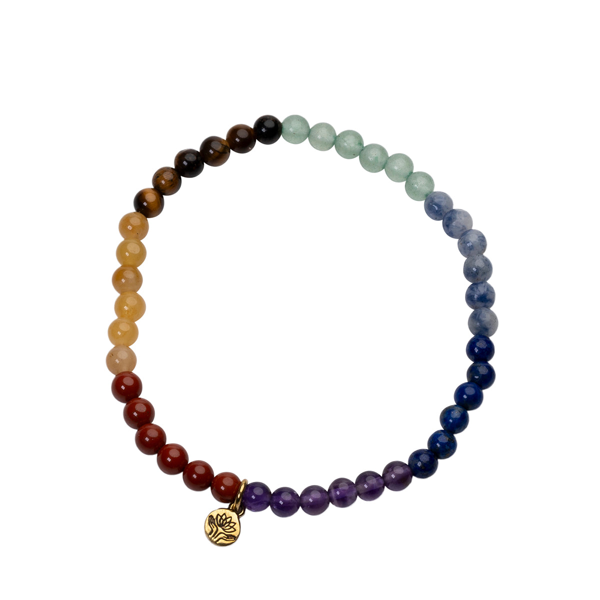 Chakra healing gem bracelet